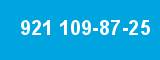 921 109-87-25